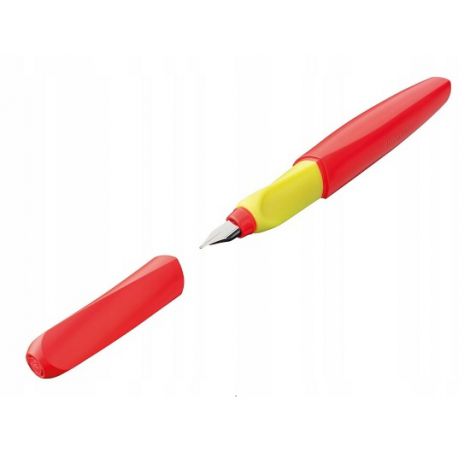 Pióro wieczne Pelikan Twist Czerowno-żółte - 2